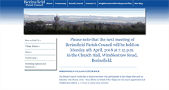 Desktop Screenshot of berinsfield-pc.gov.uk